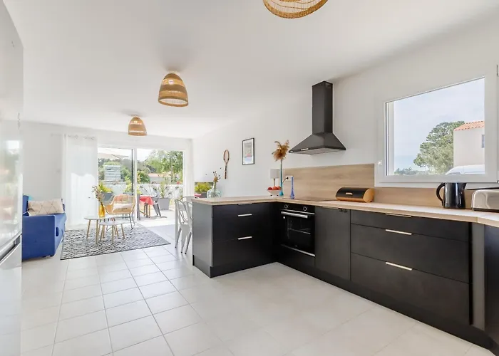 Prázdninový dům Les Tonnelles - Maison Proche - Grand Jardin Saint-Jean-de-Monts